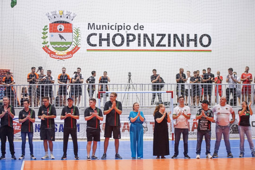 Copa Tonhão de Futsal é oficialmente aberta em Chopinzinho